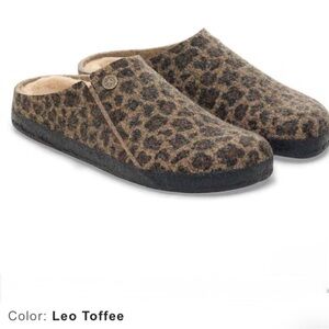 BIRKENSTOCK Zermatt Wool Felt Color: Leo Toffee size UK 39 US 8-8.5 NEW